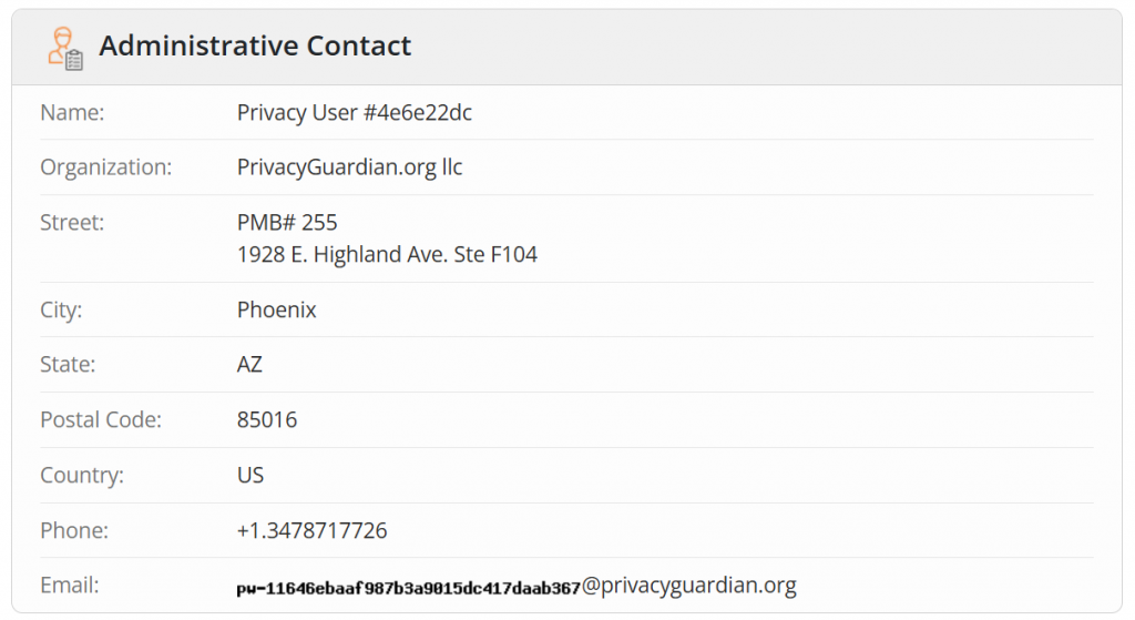 How to check the domain owner information